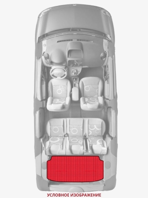 ЭВА коврики «Queen Lux» багажник для Audi S8 (D4)